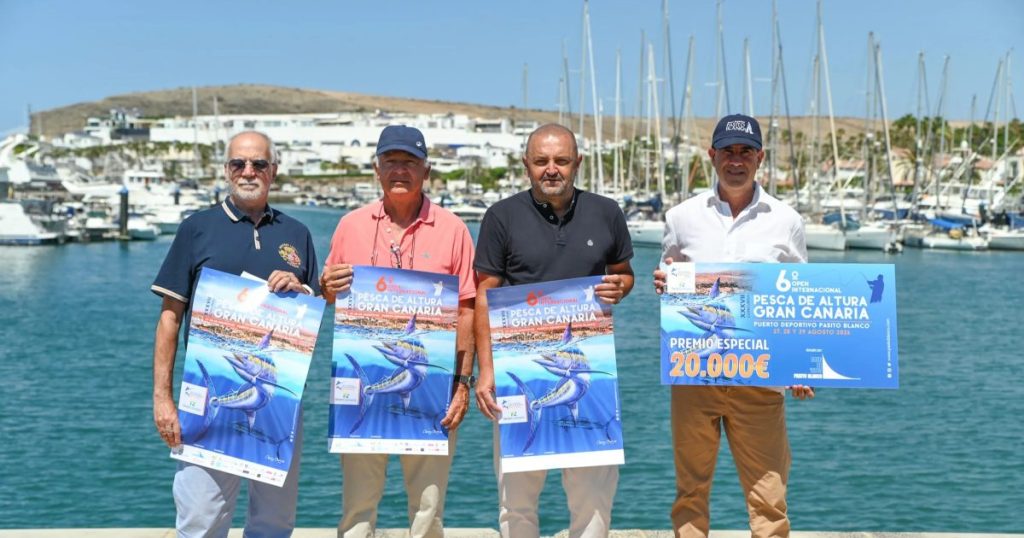 El Open Pesca de Altura Gran Canaria encara una nueva edición con abundancia de marlín y cerca de 40 barcos