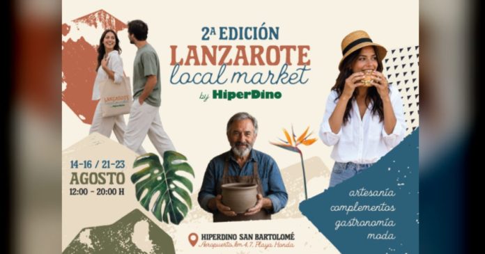 Vuelve Lanzarote Local Market by HiperDino y lo hace con una apuesta fuerte por la gastronomía y la artesanía km0