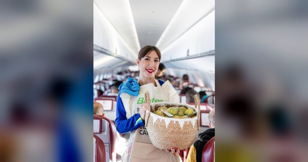 Las mandarinas de Gran Canaria llevan el sabor de la Isla a bordo de los vuelos de Binter