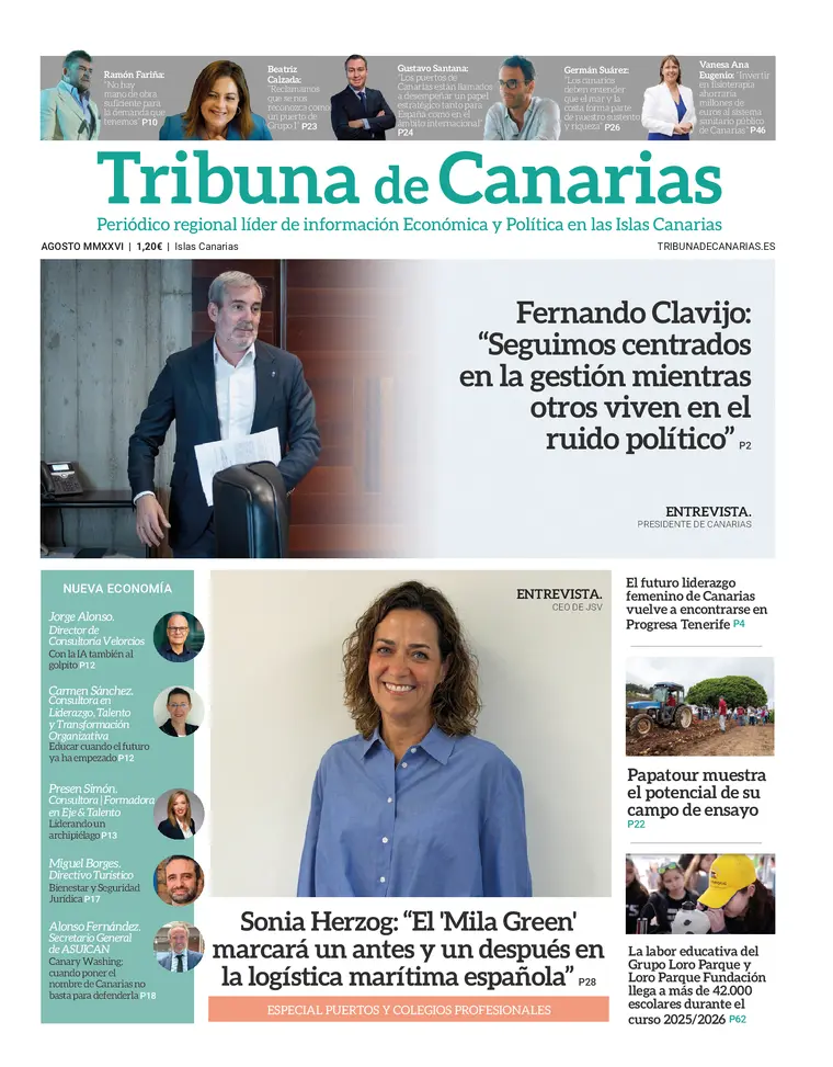 Portada Agosto de 2026