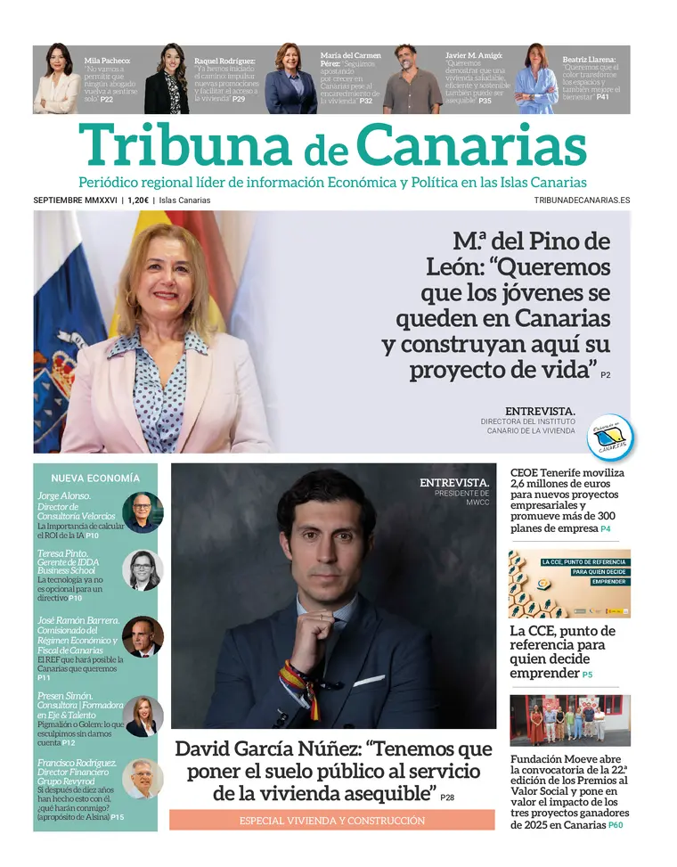 Portada Septiembre de 2026