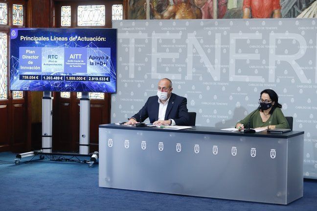 El Cabildo de Tenerife dedica 16 millones a Innovación con el Plan Director como elemento clave para atraer empresas inversoras
