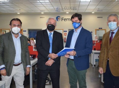 PP y FEMETE reivindican la necesidad de impulsar el tren del sur