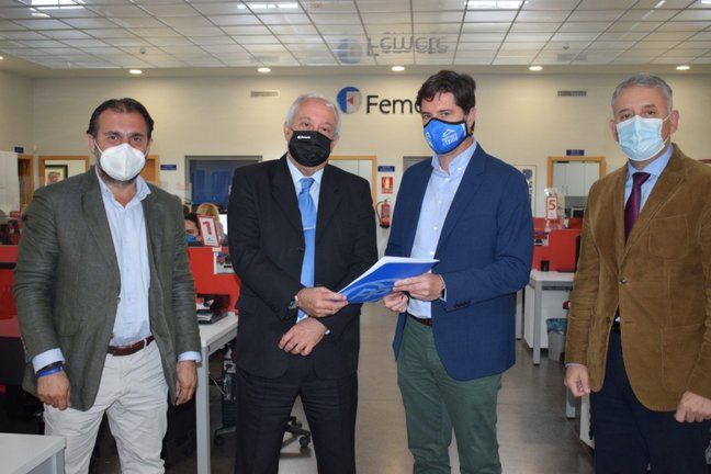 PP y FEMETE reivindican la necesidad de impulsar el tren del sur