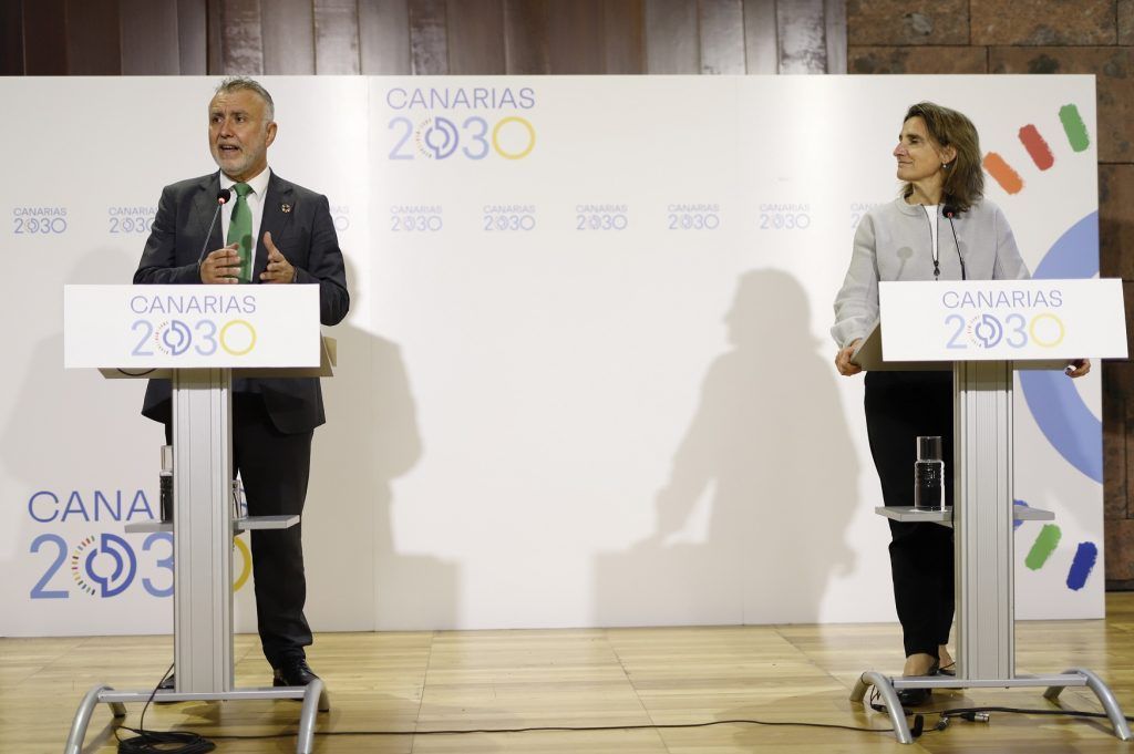 Canarias recibe 466 millones de los fondos de recuperación para impulsar la transición ecológica en las Islas