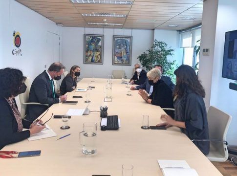 Saborea España, se reúne con el secretario de estado de Turismo Fernando Valdés