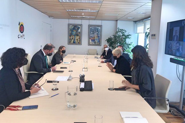 Saborea España, se reúne con el secretario de estado de Turismo Fernando Valdés