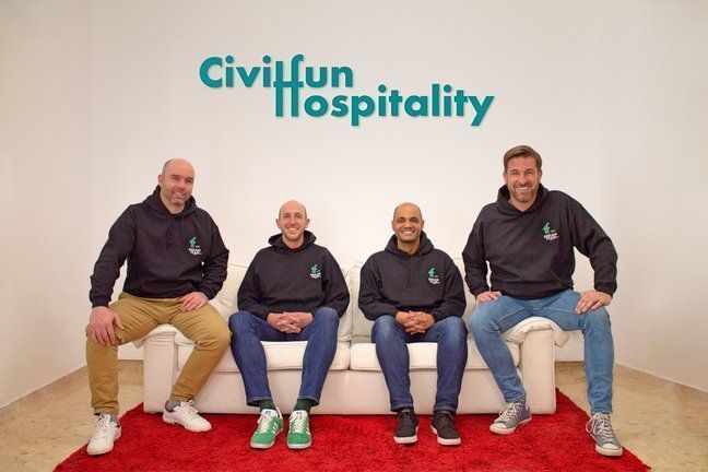 Civitfun Hospitality cierra una ronda de financiación de 2 millones de euros liderada por el VC italiano P101