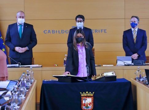 Cristo González toma posesión como consejera de Sí Podemos Canarias en el Cabildo de Tenerife