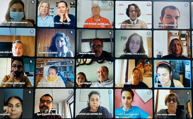 Encuentro de la Fundación Satocan Júnguel Sanjuán y los entidades beneficiarias de su VI Convocatoria de Ayudas
