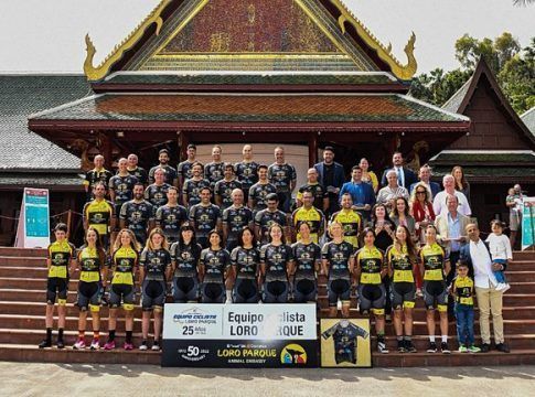 Puerto de la Cruz presente en el 25 aniversario del equipo ciclista Loro Parque Tenerife Los Silos Natural