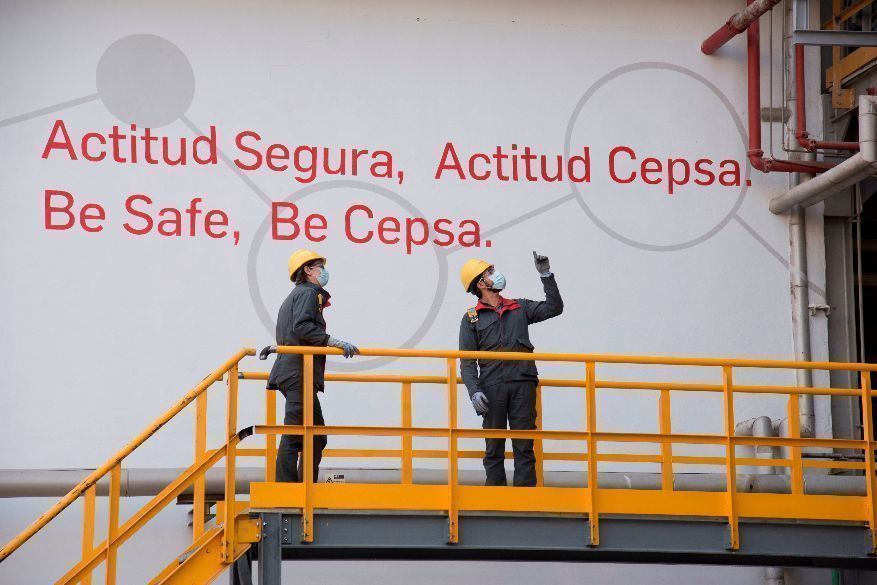 Cepsa celebra el Día Mundial de la Seguridad reafirmando el compromiso de sus profesionales