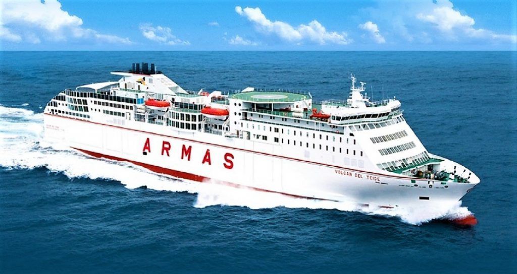 Naviera Armas Trasmediterránea recupera en Semana Santa la normalidad prepandemia