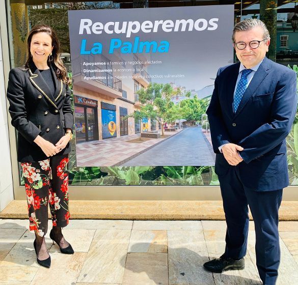 CaixaBank pone en marcha nuevas líneas de apoyo para la recuperación de La Palma