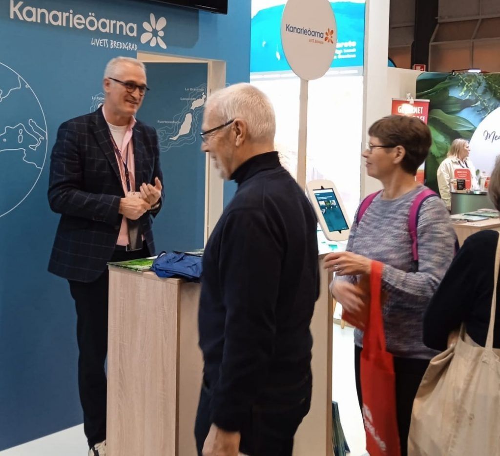 Turismo de Canarias promociona las Islas como destino silver en la feria sueca Senior Mässan de Gotemburgo
