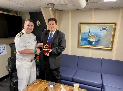 Metopa para el ‘USS Roosevelt’