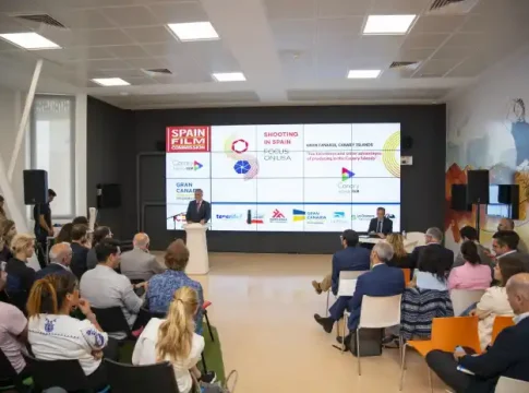 Productores de EEUU conocen en Canarias las ventajas para los rodajes audiovisuales