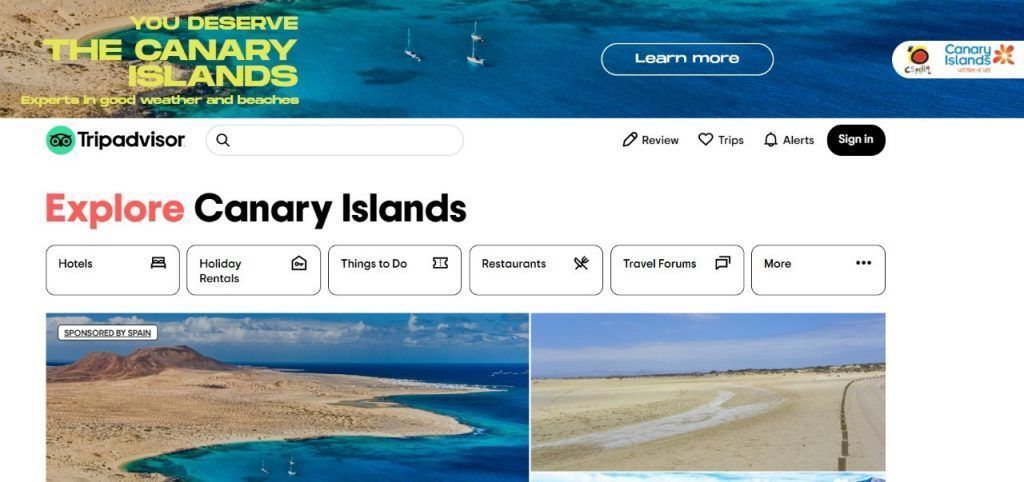Turismo se alía con Expedia y TripAdvisor para estimular las ventas de viajes internacionales a las islas en verano