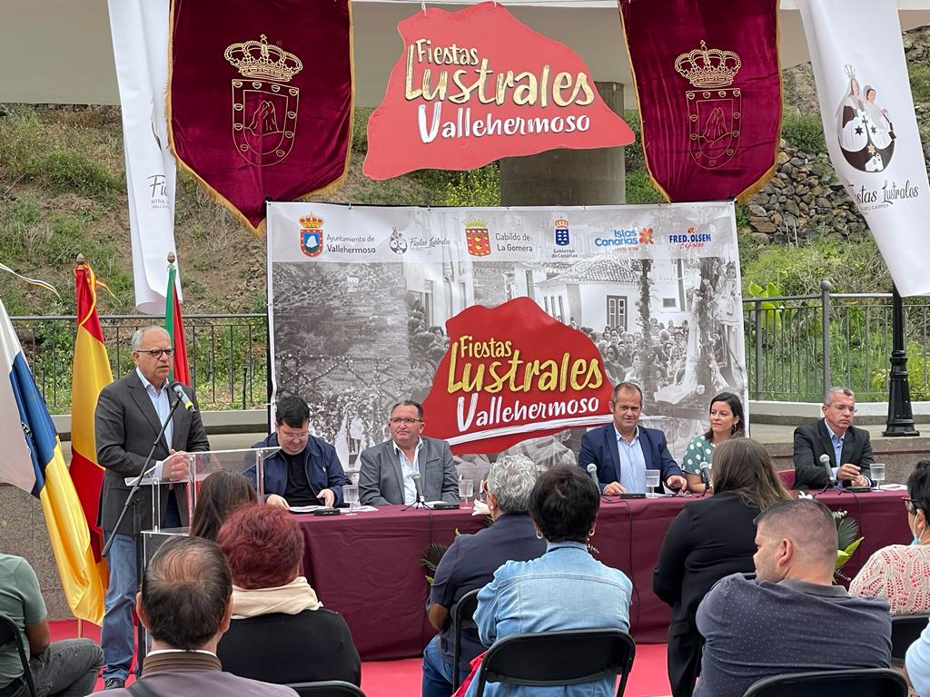 Vallehermoso presenta las Fiestas Lustrales del reencuentro