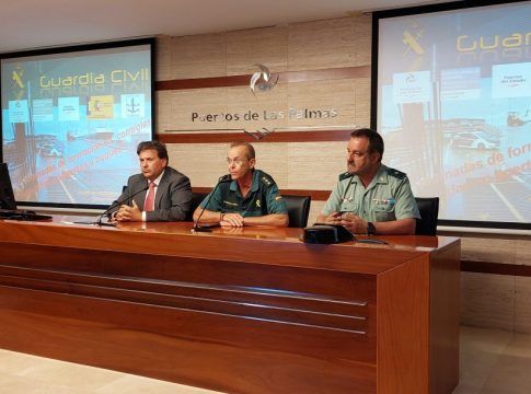 Guardia Civil, Marina Mercante y Puertos del Estado debaten en Las Palmas sobre seguridad en buques con código PBIP