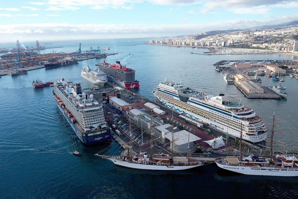 Las Palmas, con casi 730.000 cruceristas, primer puerto de España en 2021-22