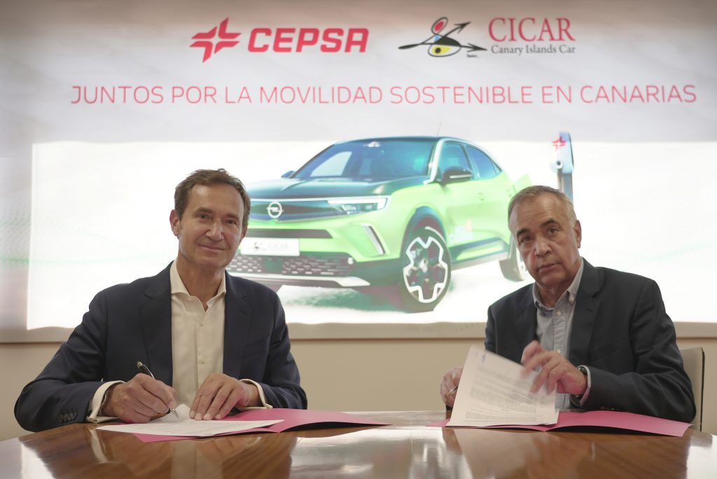 Cepsa y CICAR se alían para impulsar la movilidad eléctrica en Canarias