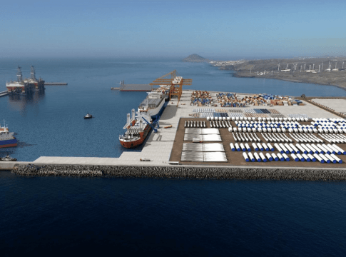A trámite una concesión administrativa para instalar una central eléctrica de gas natural e hidrógeno verde en el Puerto de Granadilla