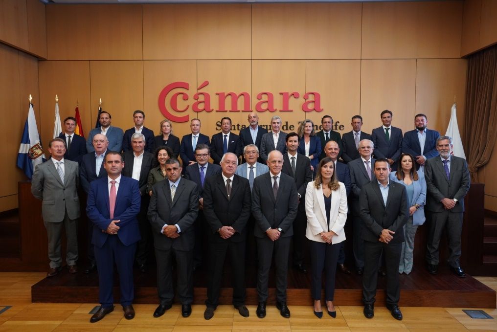  Santiago Sesé renueva su cargo como presidente de la Cámara de Comercio de Santa Cruz de Tenerife