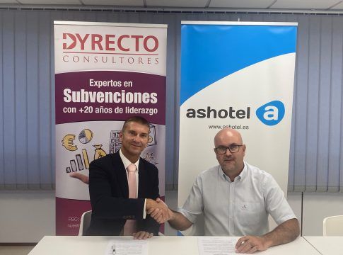 Ashotel y Dyrecto Consultores renuevan su colaboración para asesorar a empresas hoteleras en materia de subvenciones