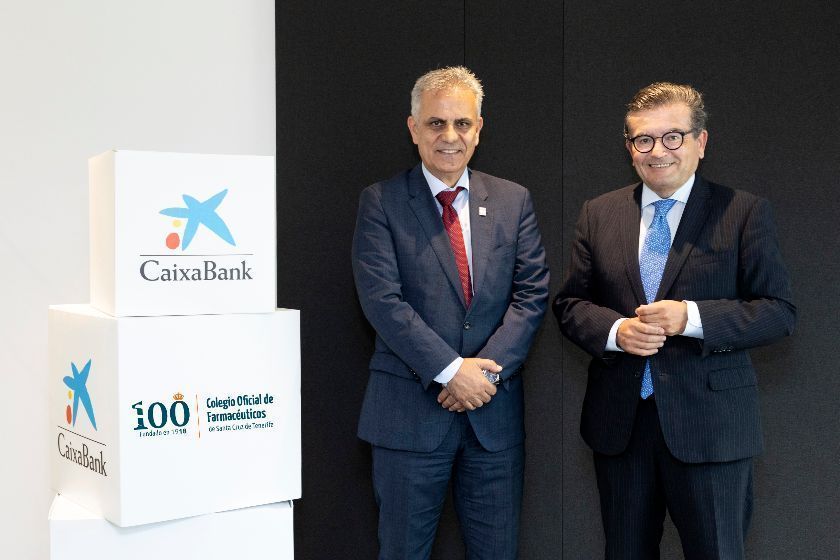 CaixaBank y el Colegio de Farmacéuticos de Santa Cruz de Tenerife renuevan su alianza  ￼