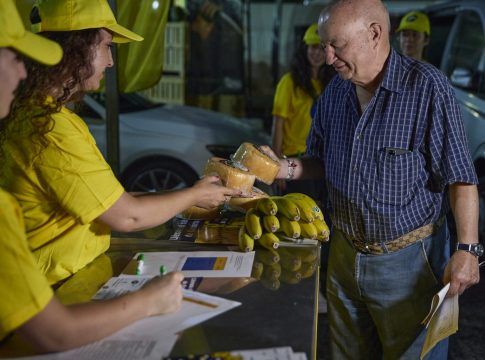 Gobierno y Asprocan promocionan en Mercamadrid el plátano y el queso con la campaña ‘Llévate el sabor de Canarias’