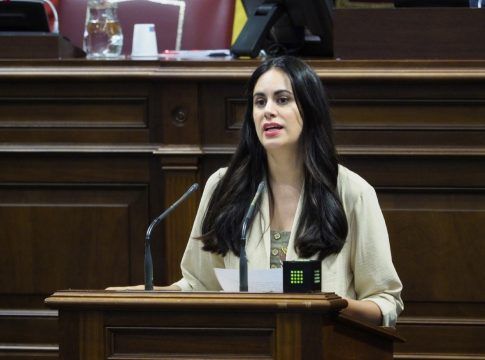 Vidina Espino pide el compromiso presupuestario del Gobierno para que Gran Canaria pueda acoger el Mundial de Fútbol 2030