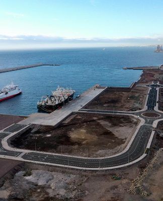 Ineco redacta los pliegos para el gran espacio de 111.440 m2 especializado en offshore eólico en el Puerto de Las Palmas