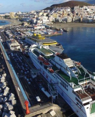 Puertos de Tenerife vuelve a batir de enero a julio los tres millones de pasajeros