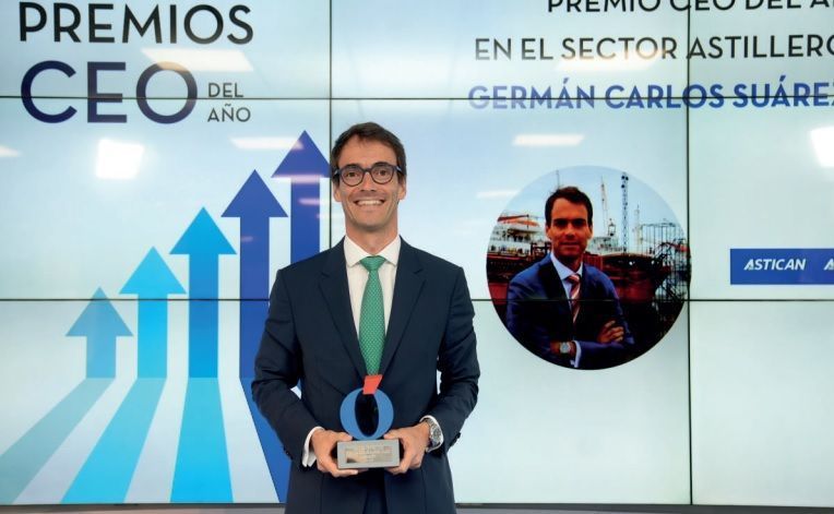 Germán Suárez: “Nuestra intención es introducirnos<br>en el proceso de instalación y el mantenimiento<br>futuro de las instalaciones de energía eólica marina”