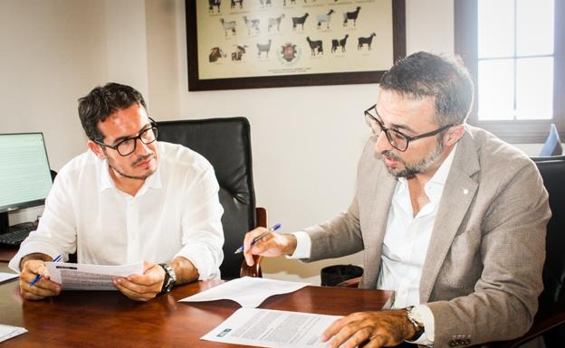Convenio para cuidar y hacer promoción del queso majorero