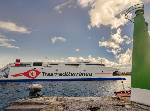 Naviera Armas Trasmediterránea ha operado con un 95% de puntualidad en la línea Algeciras-Ceuta