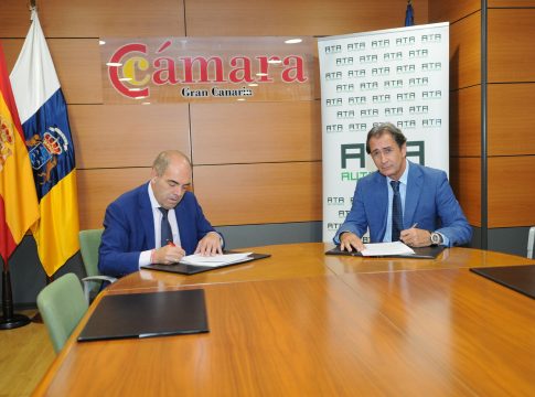 <strong>La Cámara de Comercio de Gran Canaria y ATA firman un convenio para facilitar a los autónomos la solicitud de la ayuda de Kit Digital </strong>