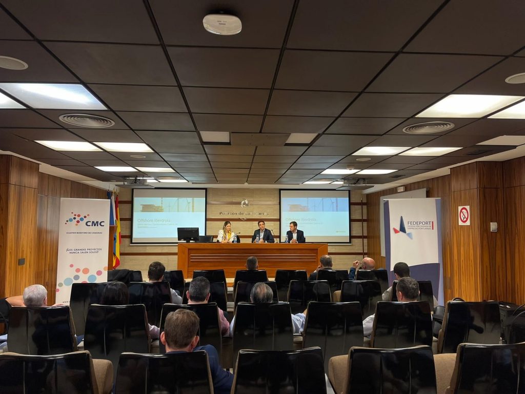 <strong>Iberdrola se reúne con los socios del Clúster Marítimo de Canarias y Fedeport</strong>
