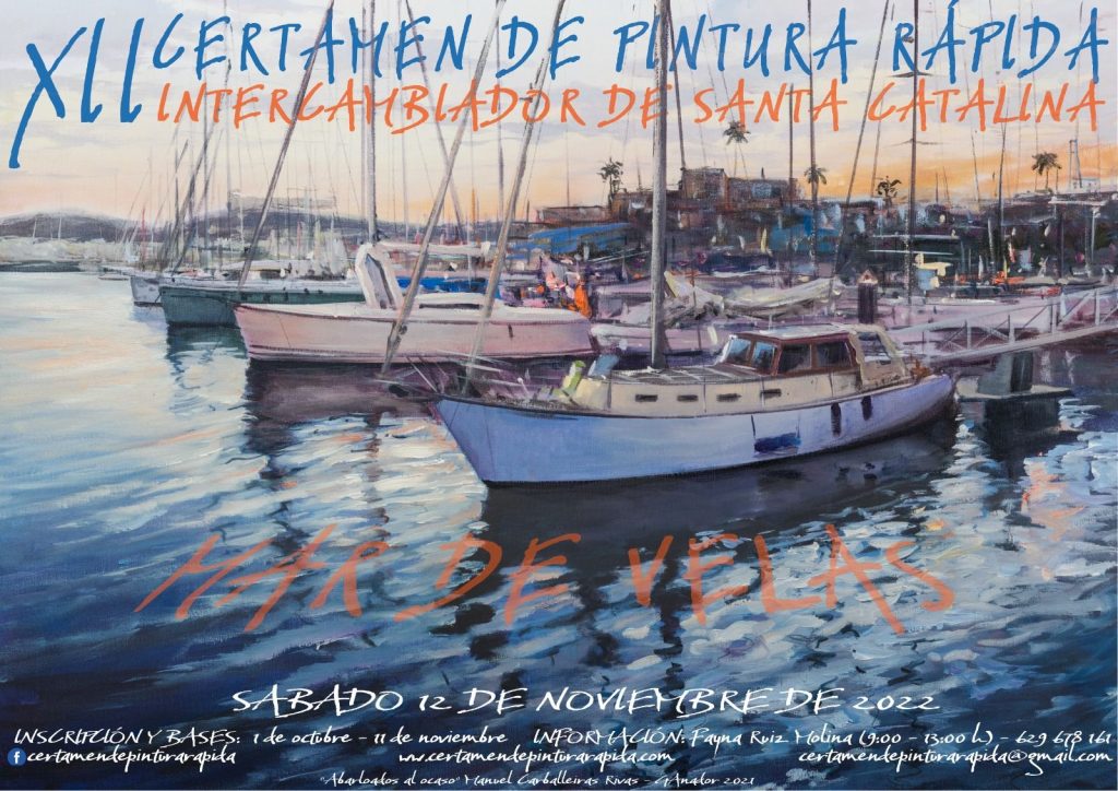 El certamen de Pintura Rápida de la Fundación Puertos de Las Palmas, vuelve con muchas novedades