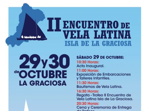 Líneas Romero y la Federación Insular de Barquillos de Vela Latina de Lanzarote celebran la segunda edición del Encuentro de Vela Latina Isla de La Graciosa