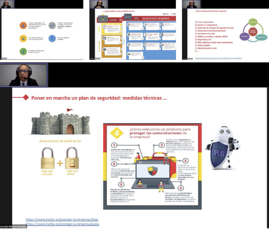 Píldora formativa online sobre pautas a seguir en materia de ciberseguridad para pymes y autónomos