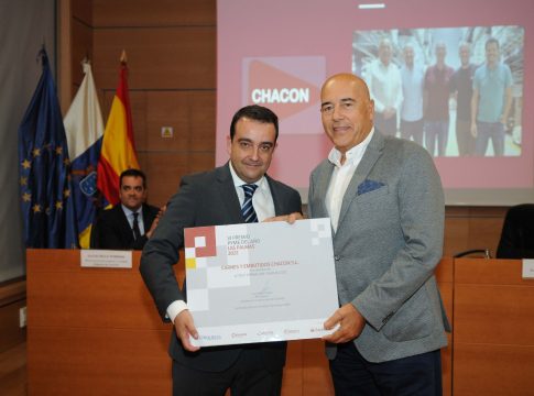 <strong>Reconocimiento a Chacón en el Premio</strong><strong> Pyme 2022 de la provincia de Las Palmas</strong>
