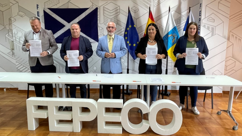 FEPECO, UGT y CCOO, firman el Convenio de la Construcción con una subida salarial del 3%