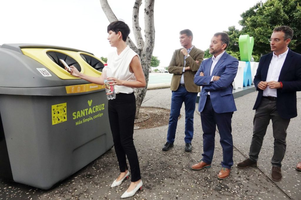 Santa Cruz de Tenerife y Ecoembes incorporan un sistema de recompensas por reciclar