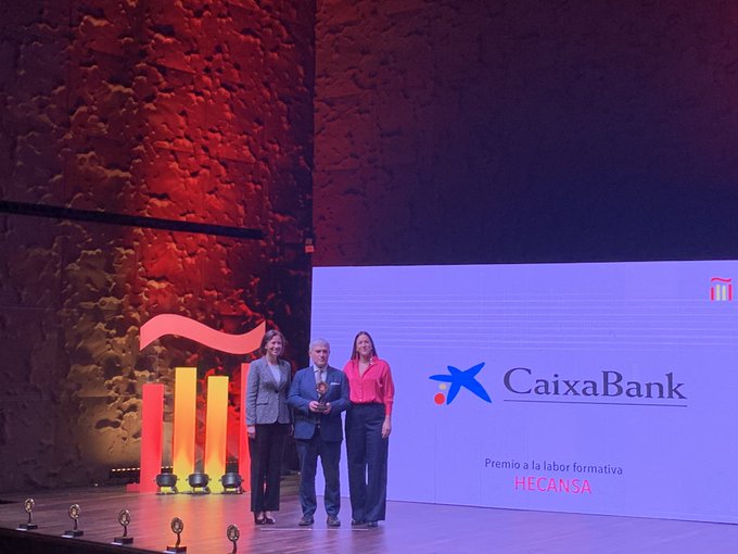 Turismo recoge en Madrid el Premio Nacional de Hostelería por su labor formativa a través de Hecansa