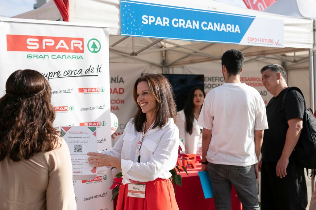 SPAR Gran Canaria busca personal para sus tiendas, almacenes y oficinas en la feria de empleo Expofuturo