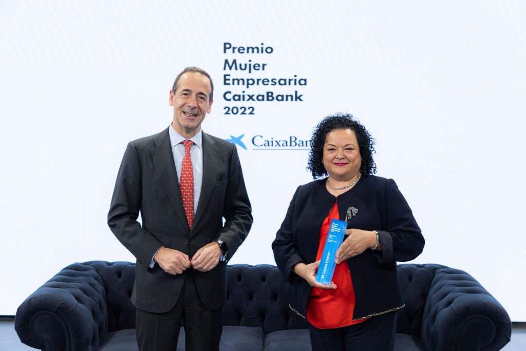 <strong><em>Gonzalo Gortázar elogia el valor del talento y del emprendimiento femenino en la entrega de los ‘Premios Mujer Empresaria CaixaBank 2022’ </em></strong>