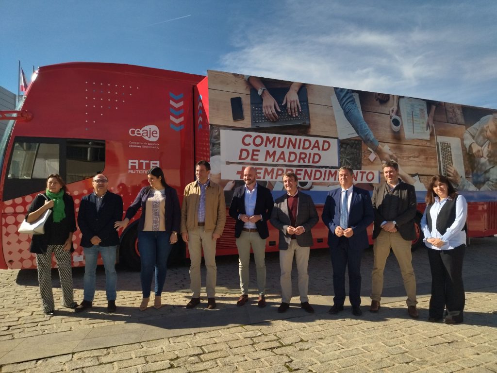 <strong>El Autobús del Emprendedor recorrerá 20 municipios de Madrid</strong>