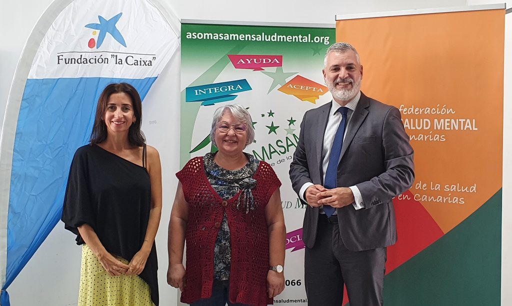 La Asociación Majorera por la Salud Mental recibe el apoyo de la Fundación “la Caixa”